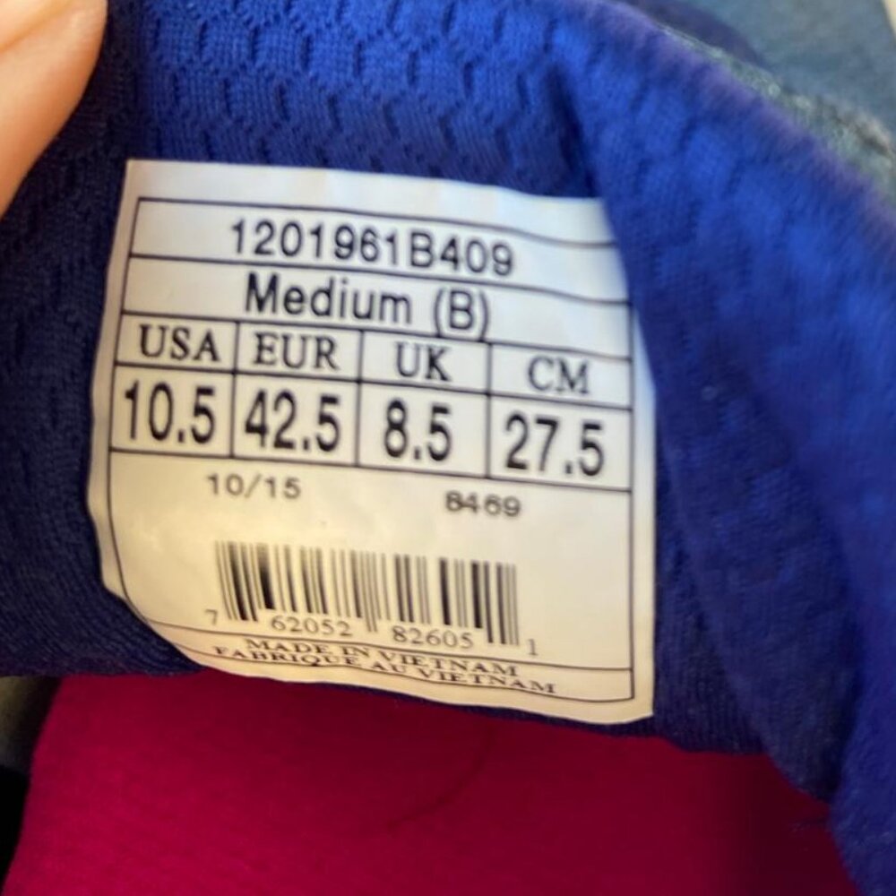 Brooks PureGrit blue and pink Running Shoes Women’s S 10.5 - Picture 7 of 7